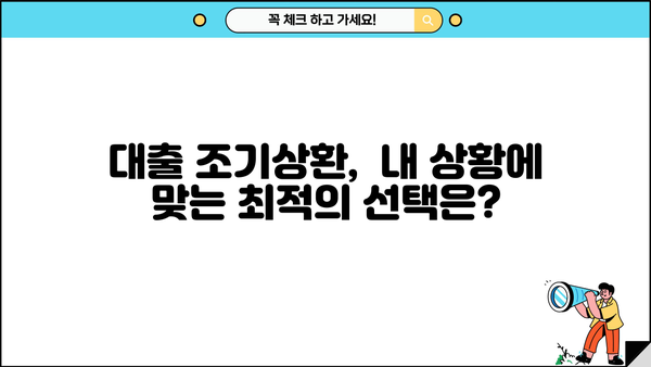 대출 조기상환으로 이자 절약하는 방법 | 대출 상환, 이자 계산, 전략