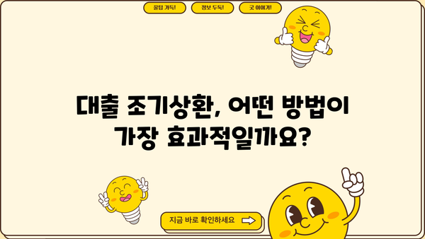 대출 조기상환으로 이자 절약하는 방법 | 대출 상환, 이자 계산, 전략