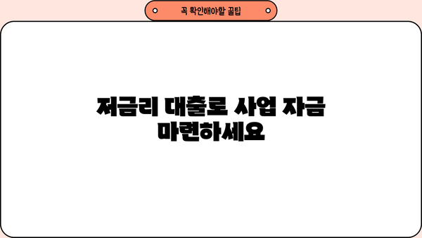 직장인, 프리랜서, 청년 사업자를 위한 저금리 정부지원대출 상품 비교 가이드 | 비대면 신청, 조건 확인, 사업자대출