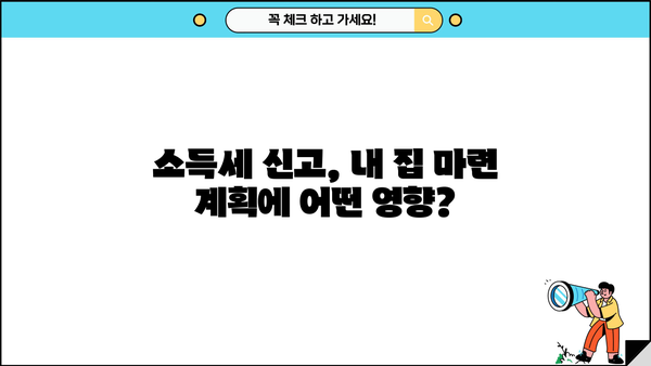 종합소득세 신고 후 청약, 내 집 마련 가능할까요? | 종합소득세, 청약, 주택 구매, 자격 요건