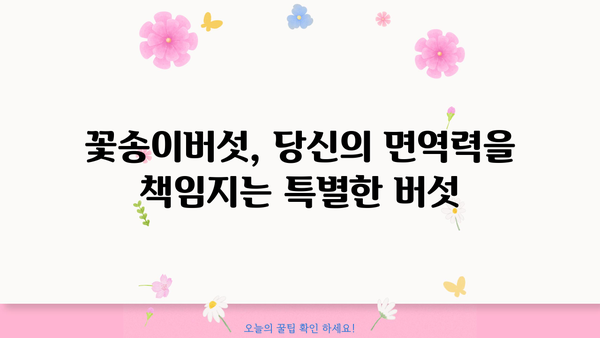 꽃송이버섯 효능, 베타글루칸의 파워와 부작용까지 | 건강, 면역력, 항암 효과, 영양 정보