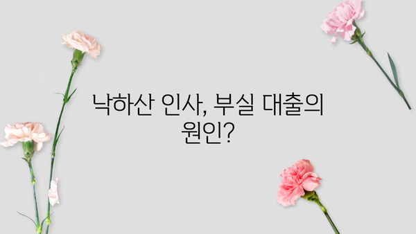 기업은행 대출사고 원인 분석| 관리 부실과 낙하산 인사의 연결고리 | 부실 대출, 금융 사고, 책임 소재