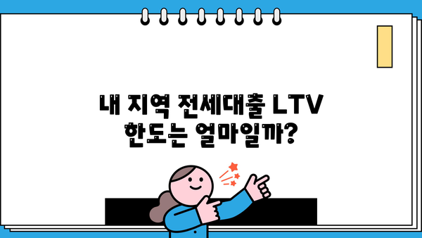 전세대출 LTV 한도, 지역별 최신 정보 & 계산 방법 | 부동산, 전세, 주택담보대출, 금리