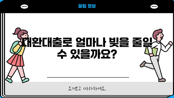 정부 지원 대환대출로 빚 탕감받는 방법| 알아두면 도움되는 핵심 정보 | 대환대출, 빚 관리, 금리 인하, 부채 해결