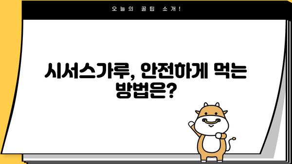 시서스가루 효능 제대로 알고 부작용 없이 먹는 법 | 건강, 다이어트, 부작용, 복용법, 추천