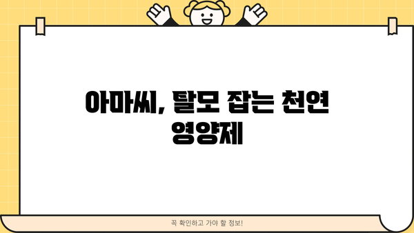 아마씨 효능과 몸신에서 공개한 아마씨 샴푸 만드는 법 | 아마씨 효능, 탈모, 천연 샴푸, 모발 관리, 몸신