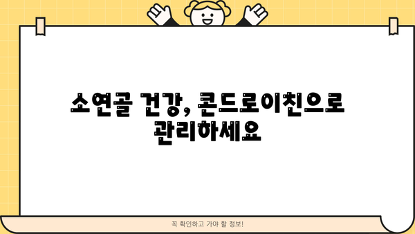 콘드로이친 효능, 음식, 소연골 추천 & 부작용 완벽 가이드 | 건강, 관절 건강, 연골 건강, 영양