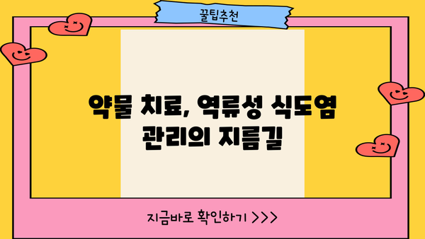 역류성 식도염, 증상과 치료 방법 완벽 가이드 | 속쓰림, 가슴 통증, 식도염 해결 팁