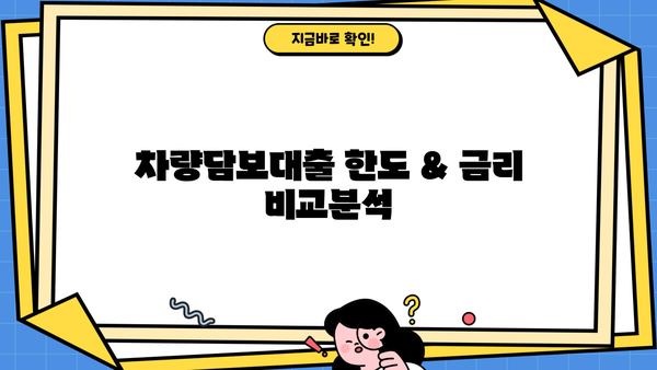 차량담보대출 무직자? 할부? 무입고? 한도, 금리, 서류까지! 내 상황에 맞는 대출 찾기 |  차량담보대출, 무직자 대출, 할부 대출, 무입고 대출