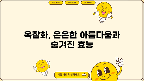 옥잠화 효능 탐구| 옥비녀꽃 꽃말과 약초 정보 | 옥잠화, 옥비녀꽃, 꽃말, 약초, 효능, 재배