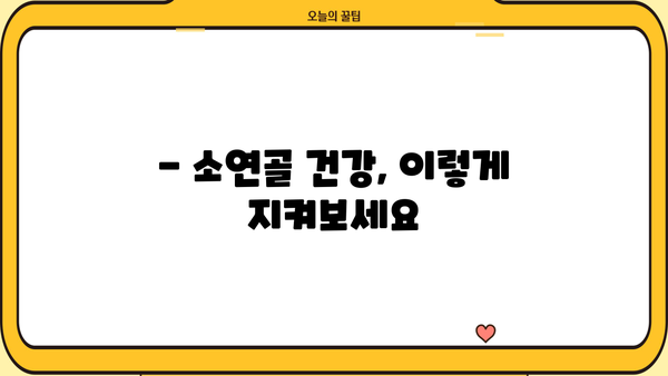 콘드로이친 효능 & 소연골 건강 지키는 추천 성분 | 관절 건강, 연골 재생, 건강 정보