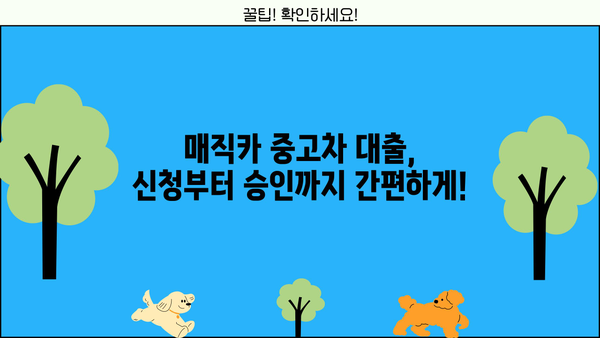 국민은행 매직카 중고차 대출 완벽 가이드| 자격, 한도, 금리, 상환까지 | 중고차 대출, 금융 상품, 자동차 대출