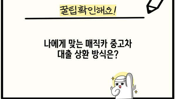 국민은행 매직카 중고차 대출 완벽 가이드| 자격, 한도, 금리, 상환까지 | 중고차 대출, 금융 상품, 자동차 대출