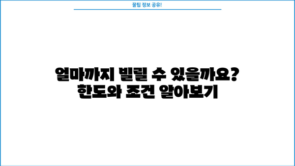 우리은행 비상금대출 완벽 정리| 대상, 한도, 금리, 조건까지 | 비상금, 대출, 신용대출, 금융